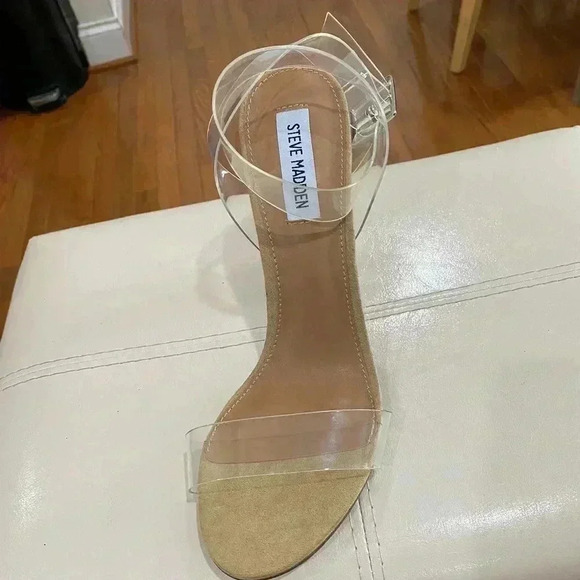 Steve Madden Clearer Sandals Sz 9.5 - Picture 2 of 5
